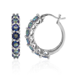 Orecchini in argento con Quarzo Mistico Blu