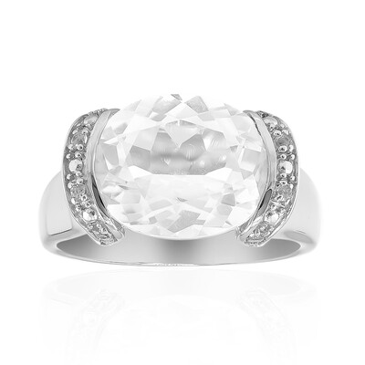 Anello in argento con Quarzo Tibetano