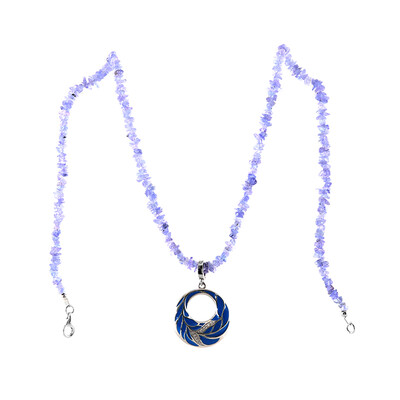 Collana in argento con Zircone (Riya)