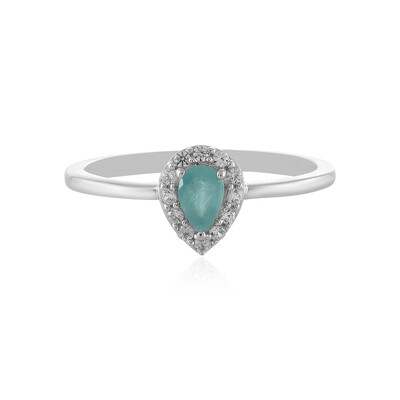 Anello in argento con Grandidierite