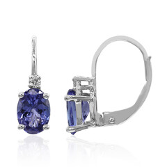 Orecchini in oro con Tanzanite AAA