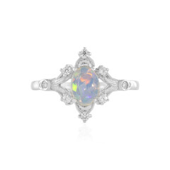 Anello in argento con Opale di Welo