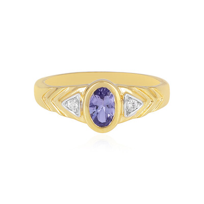 Anello in argento con Tanzanite
