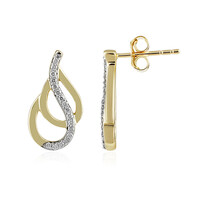 Orecchini in oro con Diamante Flawless (F) (LUCENT DIAMONDS)
