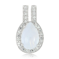 Ciondolo in argento con Agata Blue Lace