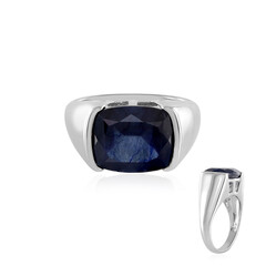 Anello in argento con Zaffiro Blu