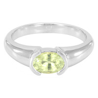 Anello in argento con Crisoberillo