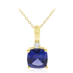 Collana in oro con Tanzanite AAA (CIRARI)