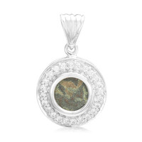 Ciondolo in argento con Moneta Antica - Obolo della Vedova - ANCORA