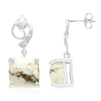 Orecchini in argento con Magnesite