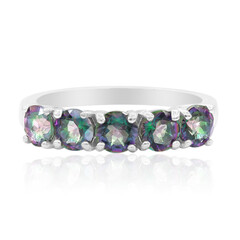 Anello in argento con Quarzo Mistico