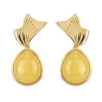 Orecchini in argento con Ambra Baltica