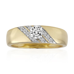 Anello in oro con Diamante IF (D)
