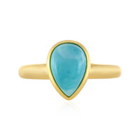 Anello in argento con Larimar