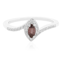 Anello in argento con Spinello Lavanda
