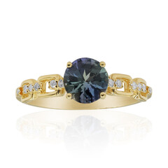 Anello in oro con Tanzanite (non riscaldata) (CIRARI)