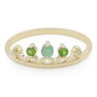 Anello in oro con Smeraldo