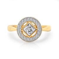 Anello in oro con Diamante IF (D)