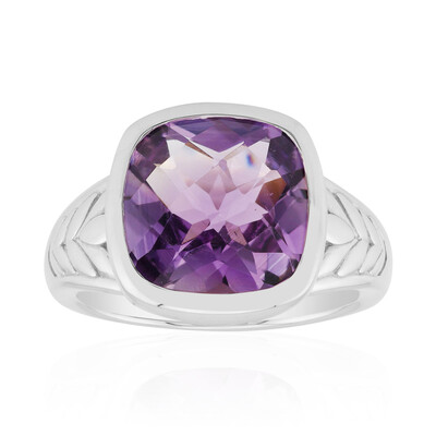 Anello in argento con Ametista (Pallanova)
