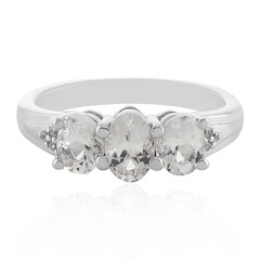 Anello in argento con Danburite
