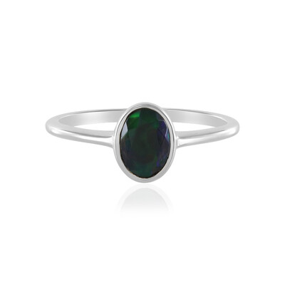Anello in argento con Opale Mezezo