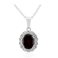Collana in argento con Granato