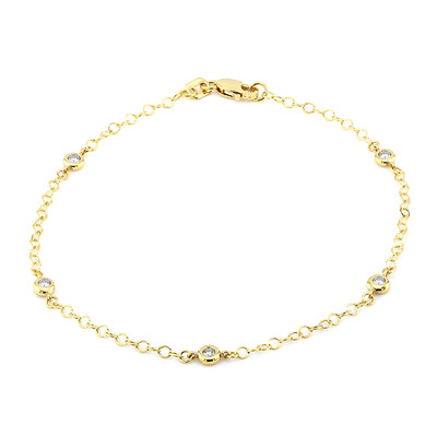 Bracciale in oro con Diamante SI1 (H)