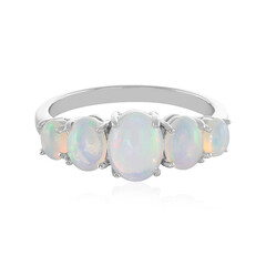 Anello in argento con Opale di Welo