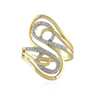 Anello in oro con Diamante Flawless (F) (LUCENT DIAMONDS)