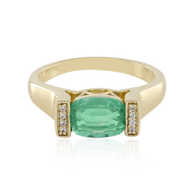 Anello in oro con Smeraldo Russo (Adela Gold)
