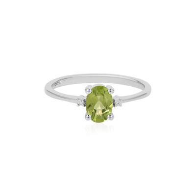 Anello in argento con Peridoto