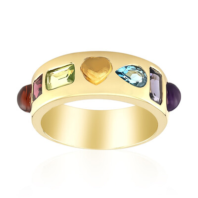 Anello in argento con Peridoto