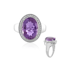 Anello in argento con Quarzo Azur