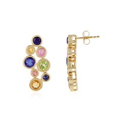 Orecchini in argento con Peridoto