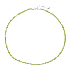 Collana in argento con Peridoto