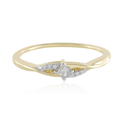Anello in oro con Diamante SI1 (H)