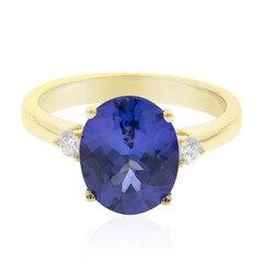 Anello in oro con Tanzanite AAA (CIRARI)