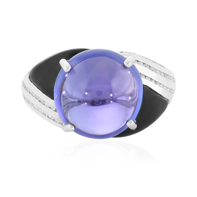 Anello in oro con Tanzanite AAA (de Melo)