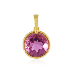 Ciondolo in argento con Fluorite Rosa