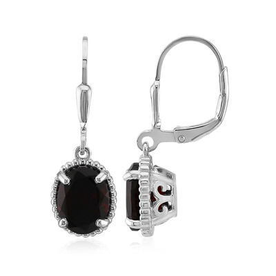 Orecchini in argento con Granato