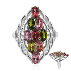 Anello in argento con Tormalina (Pallanova)