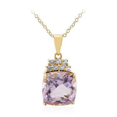 Collana in argento con Ametista Boliviana