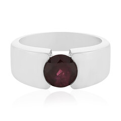 Anello in argento con Rodolite