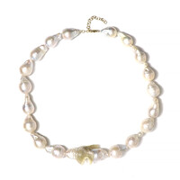 Collana in oro con Perla di Acqua Dolce (Ornaments by de Melo)