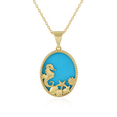 Collana in argento con Turchese