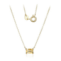 Collana in argento con Citrino