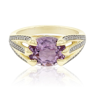 Anello in oro con Kunzite Patroke