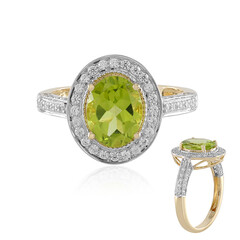Anello in oro con Peridoto