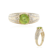 Anello in oro con Sfene (de Melo)