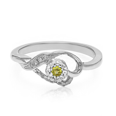 Anello in argento con Sfene